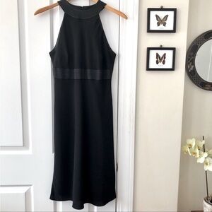 Gorgeous Halter Dress with Satin Trim